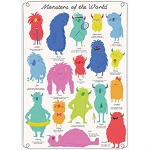 Plakat Monsters of the world